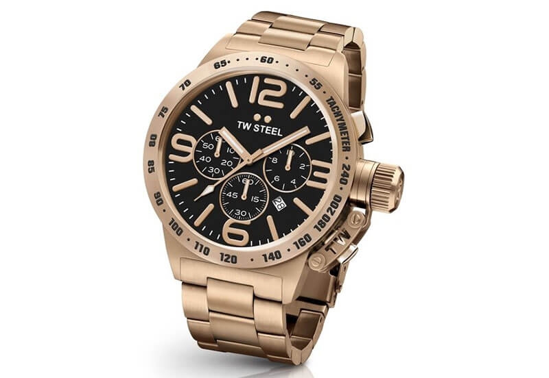 TW Steel Canteen CB174 Uhrenarmband rosegold - 24 mm