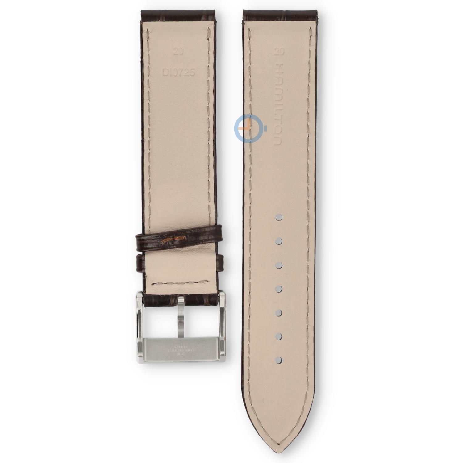 Hamilton Uhrenarmband H32519955 – braunes Leder