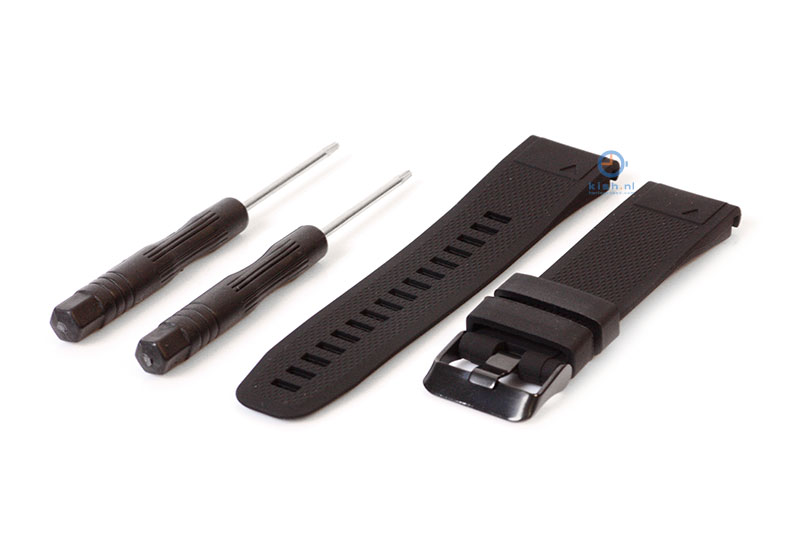 Ersatzarmband fÃ¼r Garmin Fenix 5S/6S/7S - schwarz