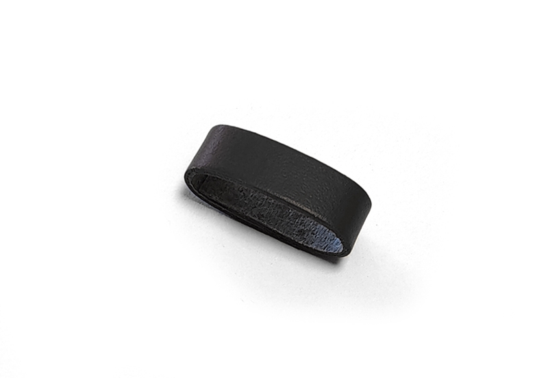 Ã–se fÃ¼r 12mm Uhrenarmband - Schwarz Leder