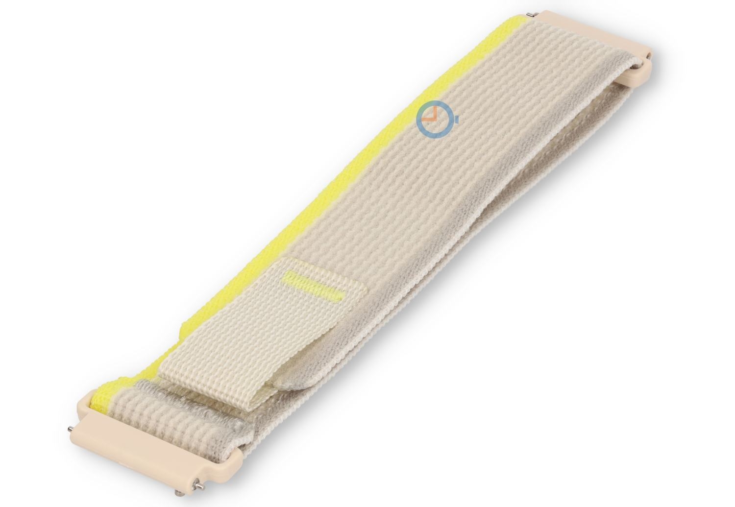 22mm Trail Nylon Loop Uhrenarmband - grau gelb