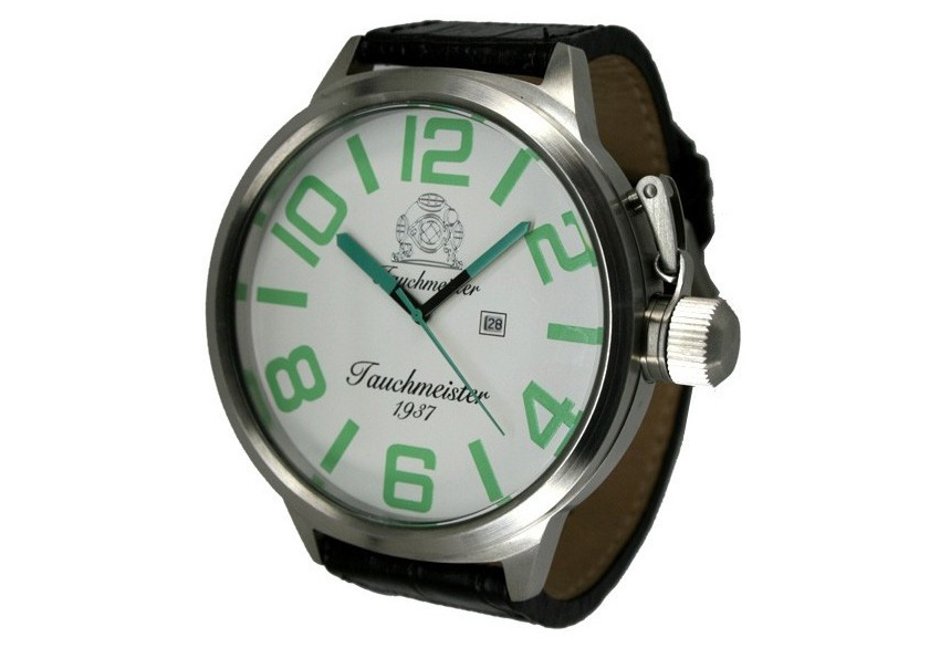 Tauchmeister Uhrenarmband 26mm Leder