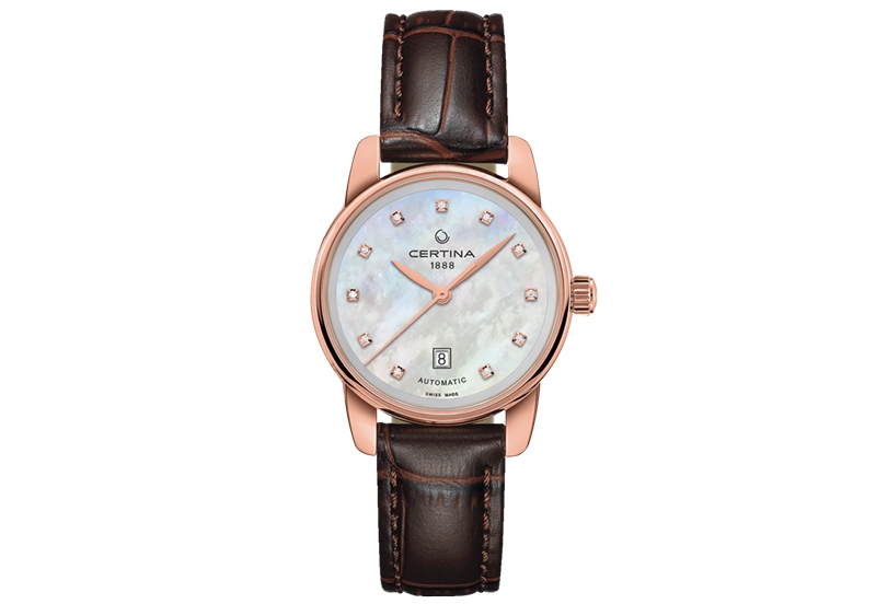 Certina Band C0010073611600A 14/12mm braun Leder ohne Schließe