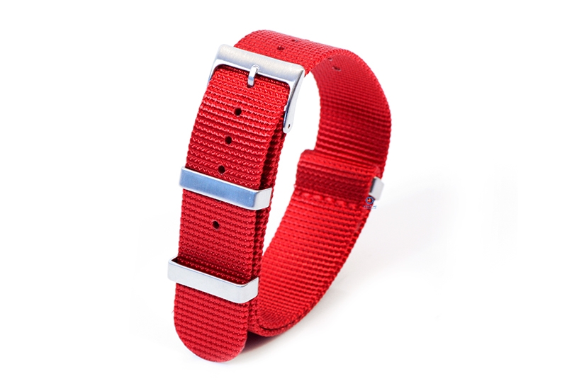 Textil Nato Strap - rot