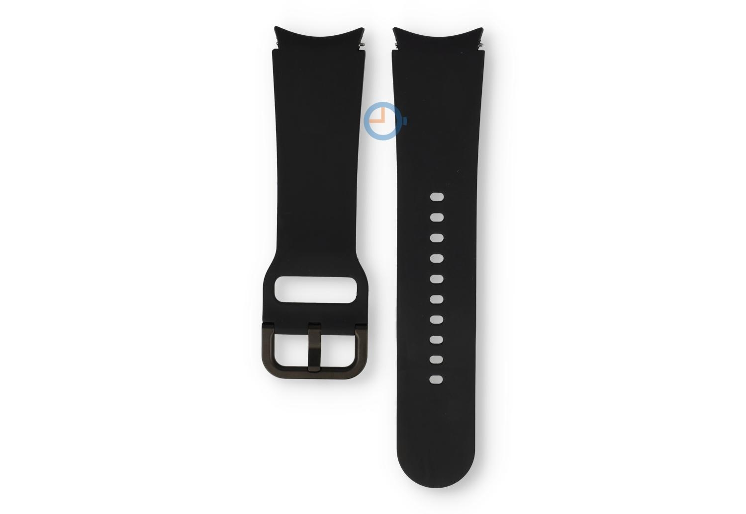 Samsung Galaxy watch 4 Uhrenarmband - Silikon schwarz (S/M)