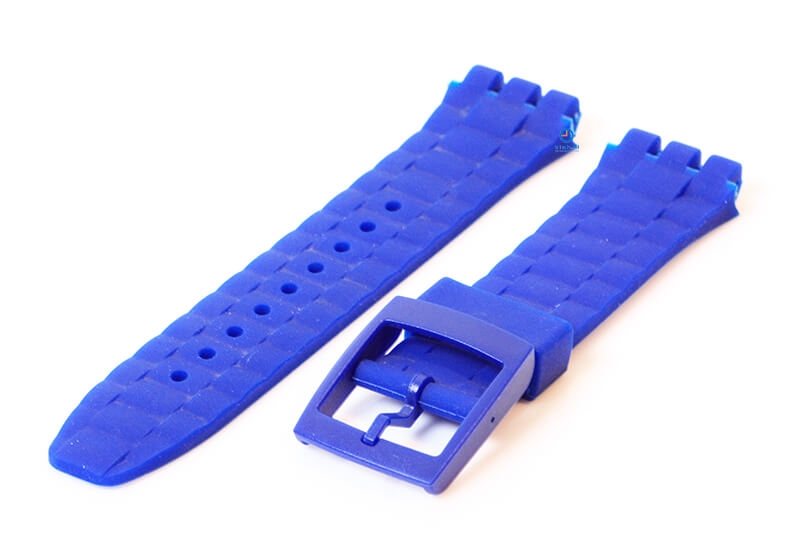 Swatch Uhrenarmband 21mm dunkelblau