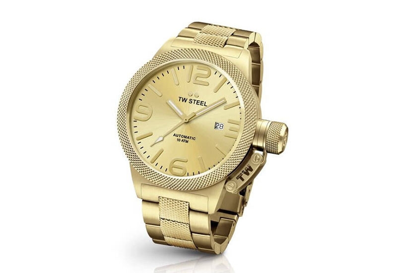 TW Steel Canteen bracelet CB105 Uhrenarmband gold - 22mm