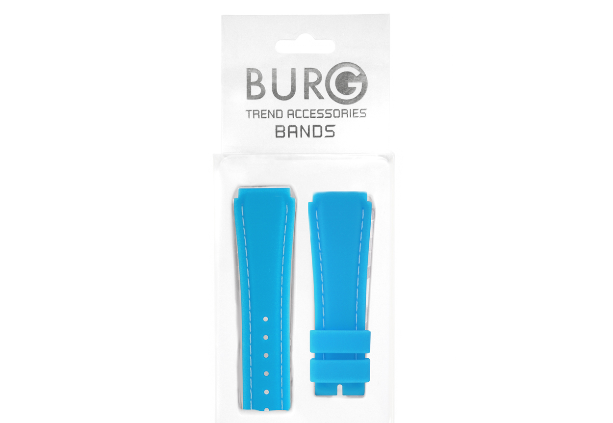 Burg Uhrenarmband WB09303 - blau