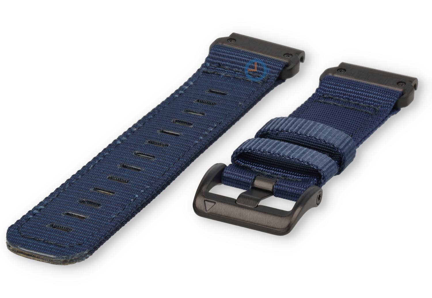 Two-piece nylon Garmin Fenix 7 Band - blau - 22mm