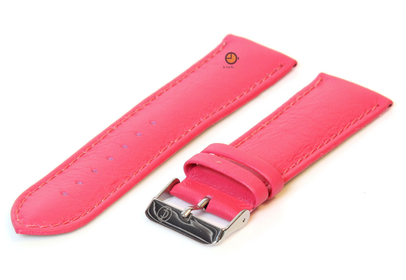 Uhrenarmband 24mm Rosa Kalbsleder