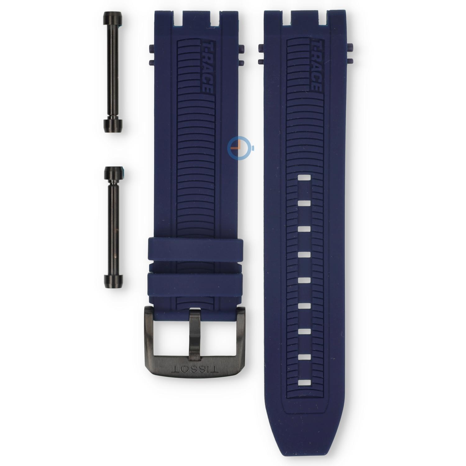 Tissot Uhrenarmband T1154173704100 lila Silikon