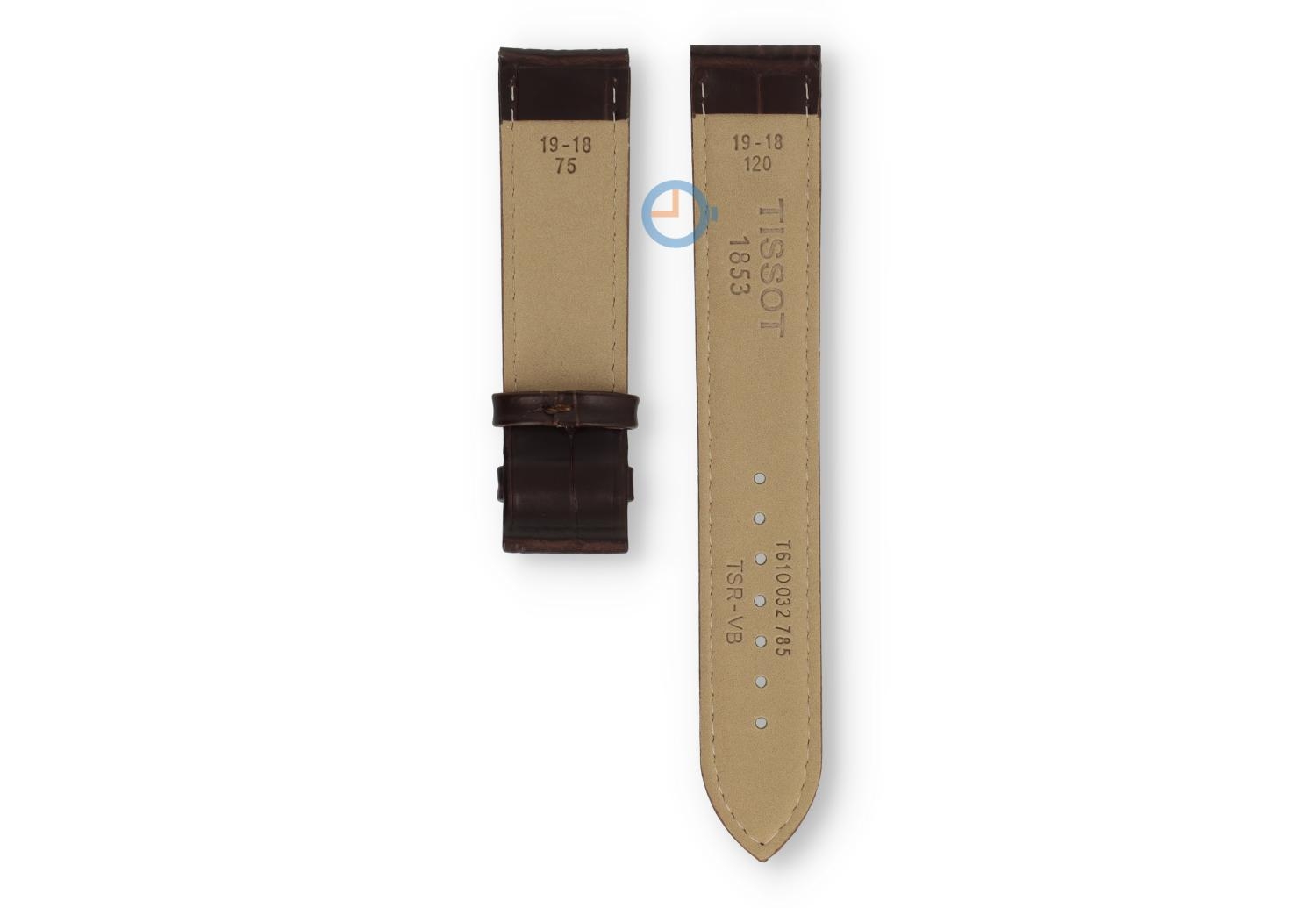 Tissot horlogeband T0554101603700 bruin leer