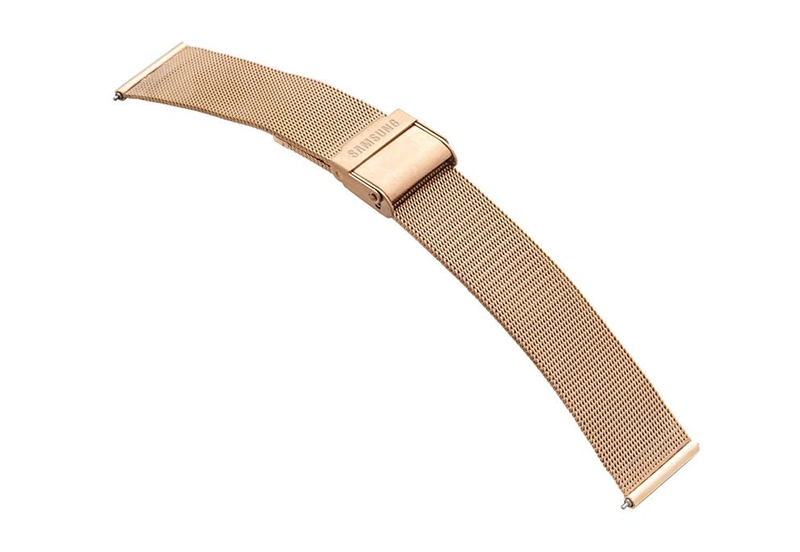 Samsung Galaxy Active2 Uhrenarmband - Mesh rosegold (40mm)