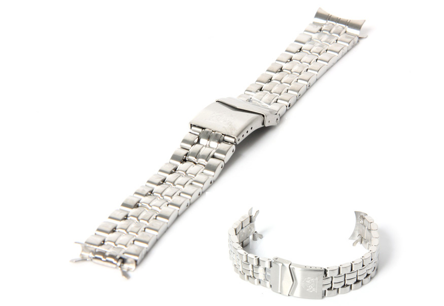 Tauchmeister Uhrenarmband 20mm Stahl