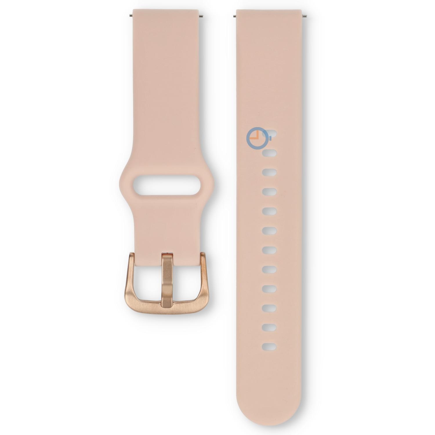 Ice Smart 18mm Uhrenarmband - Nude/rosegold