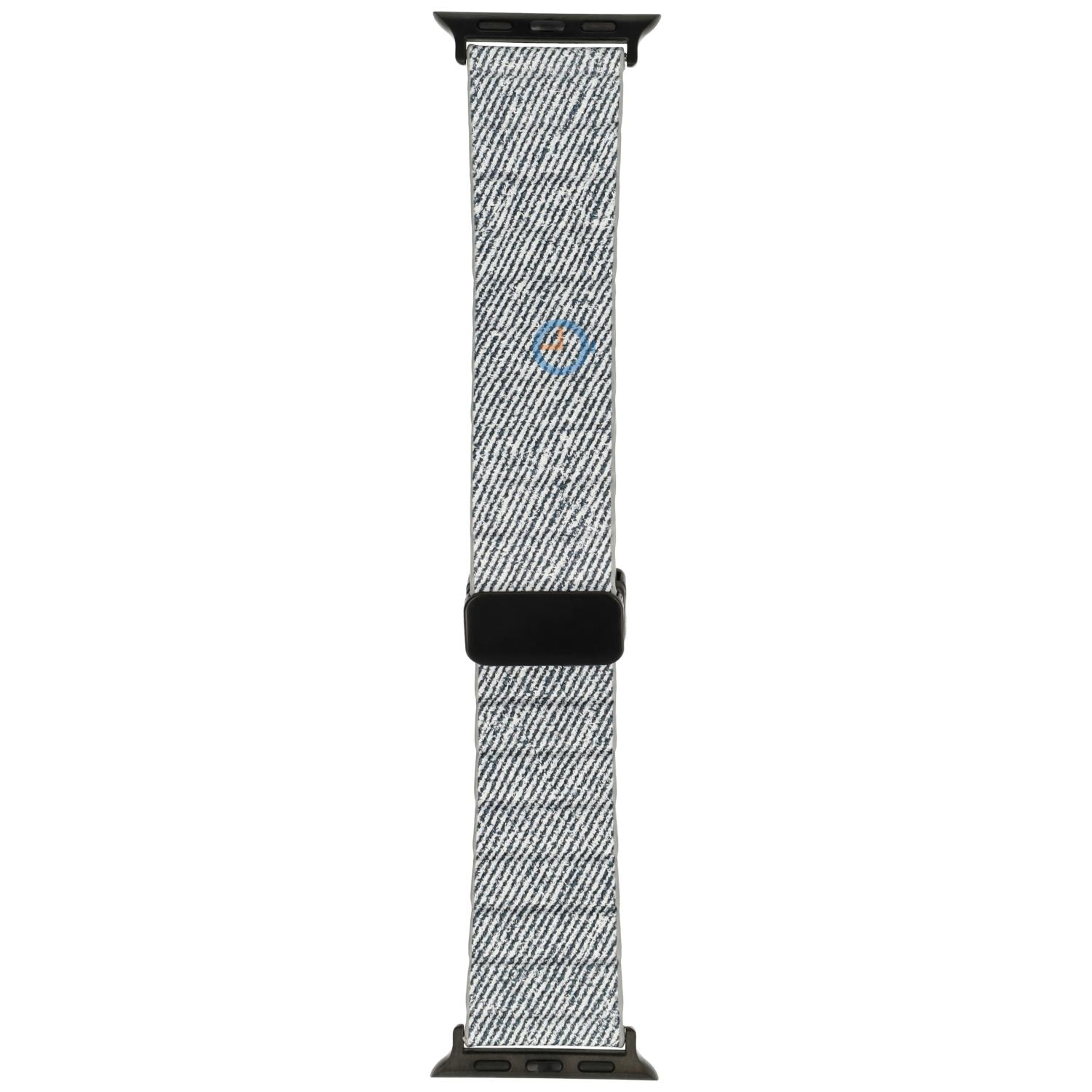 Apple Watch 41mm Magnet Band: Grey Denim