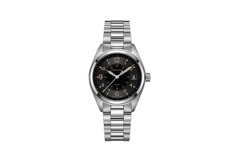 Hamilton Uhrenarmband H68551133 - silber Stahl