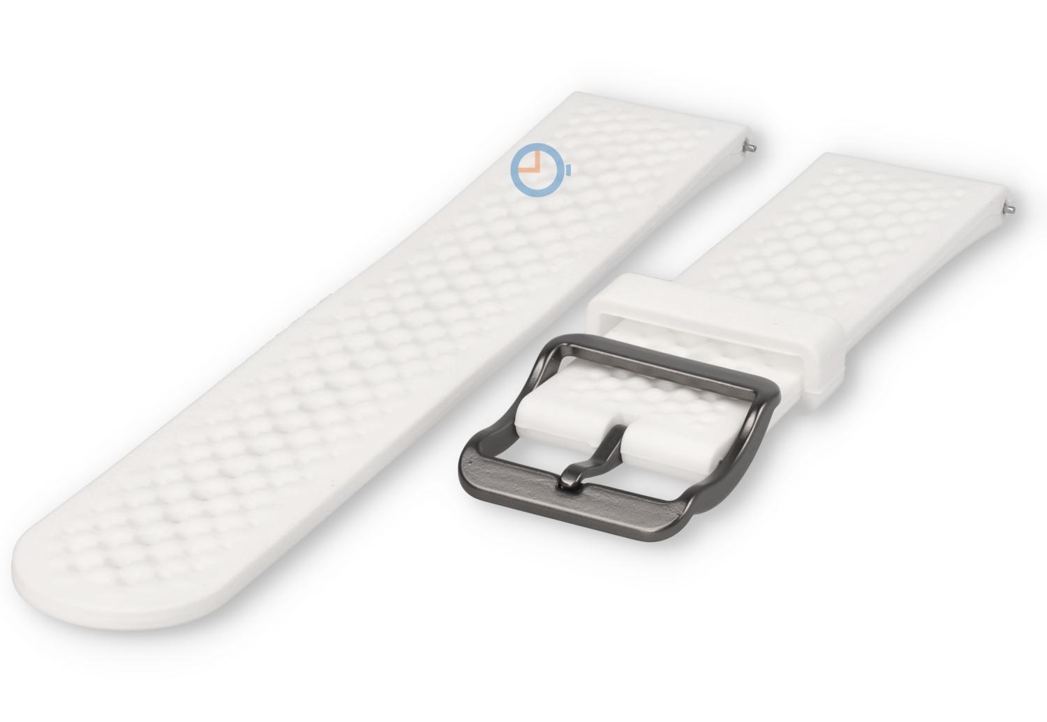 Universal Band für Garmin Venu 3 22mm) weiß - gelocht
