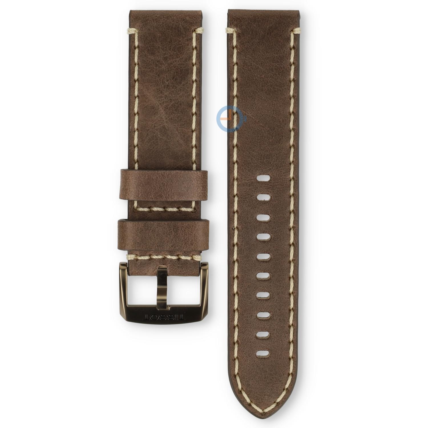 Tissot Uhrenarmband T1164073605100 braun Leder