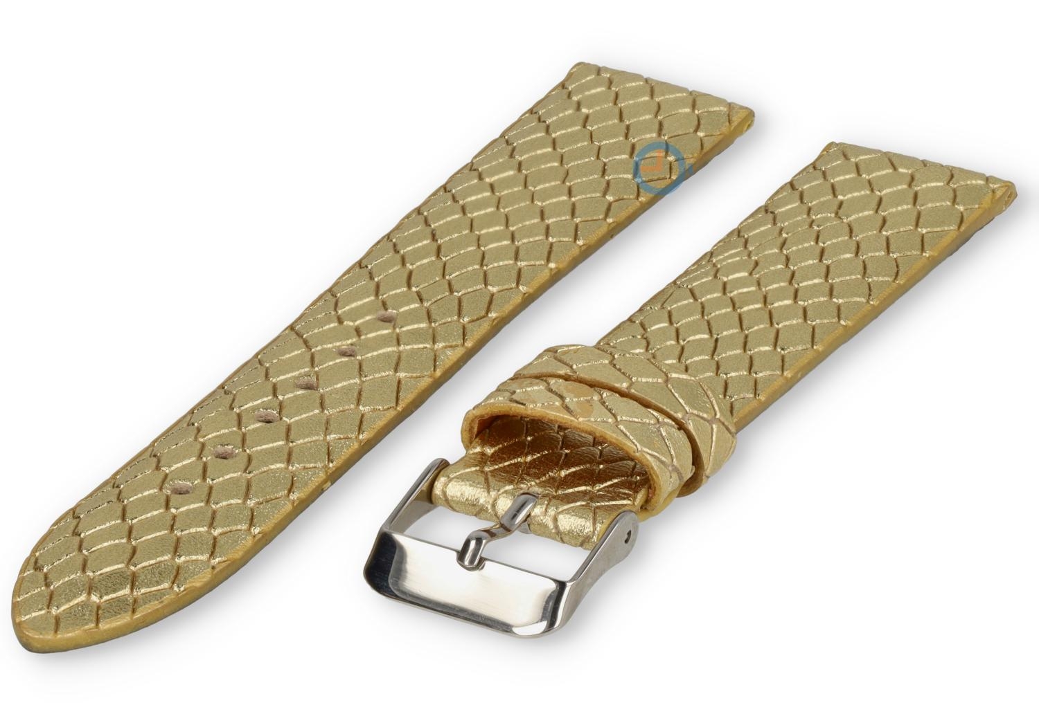 Alternatives Uhrenarmband für Violet Hamden - golden print - 20mm