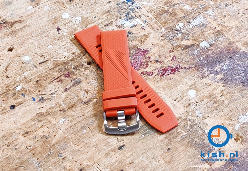 Coros Apex 42mm / Pace 2 siliconen horlogeband - Coral