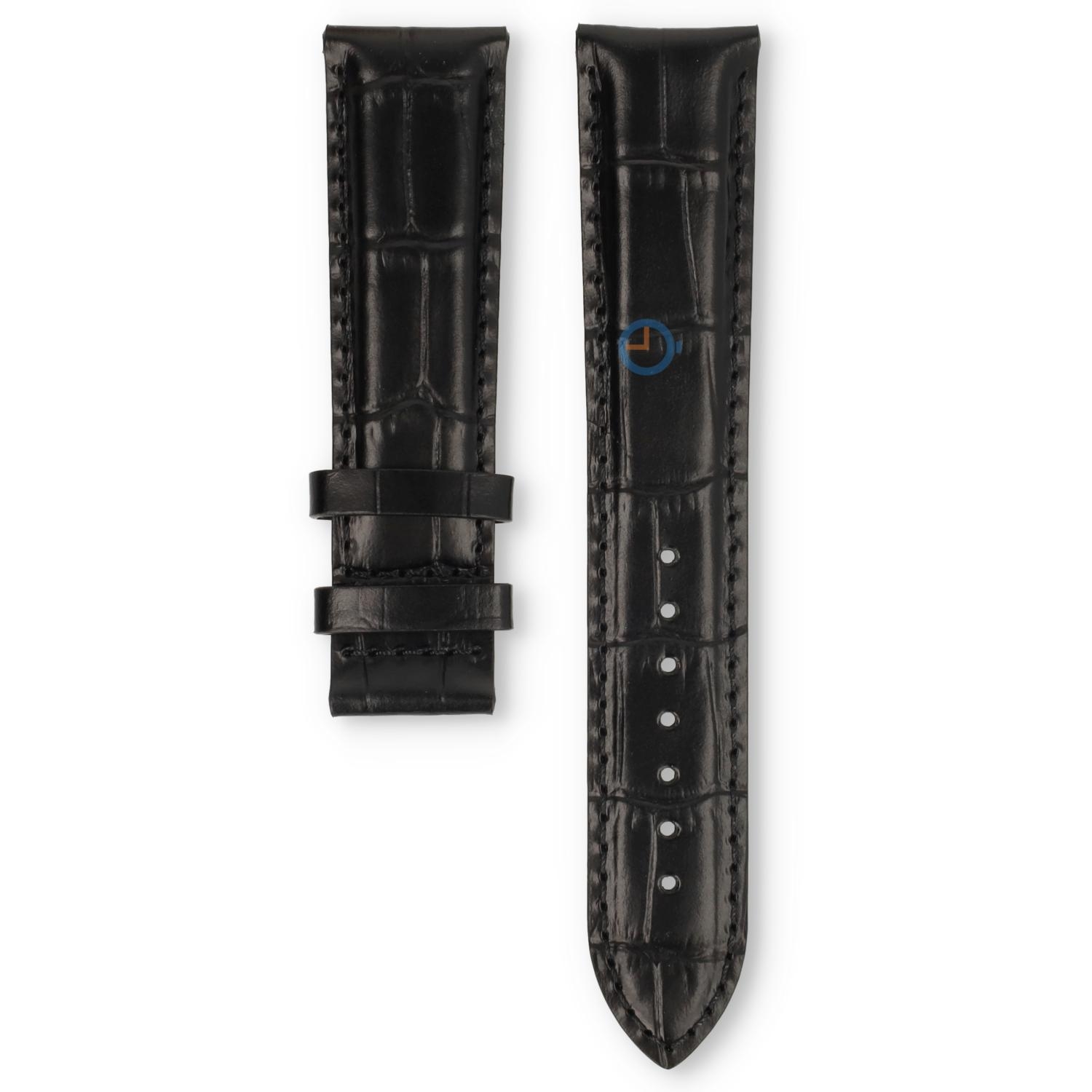 Tissot Uhrenarmband T0974101605800 schwarz Leder