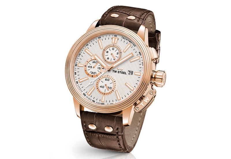 TW Steel CEO Adesso CE7014 Uhrenarmband braun - 24mm