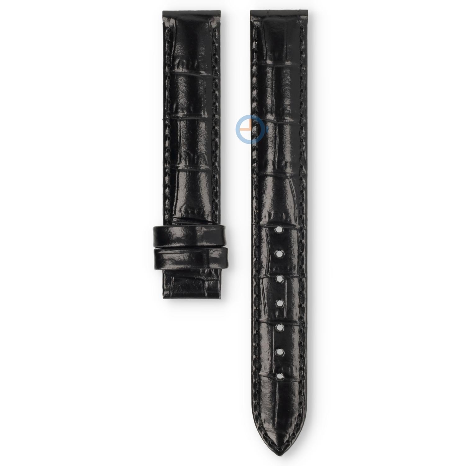 Tissot Uhrenarmband T0452071605300 schwarz Leder