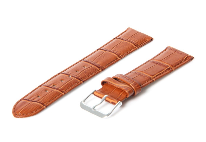 Uhrenarmband 14mm Braun Leder