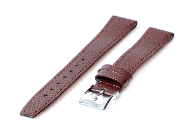 Clip - Uhrenarmband - 16mm - Kalbsleder braun
