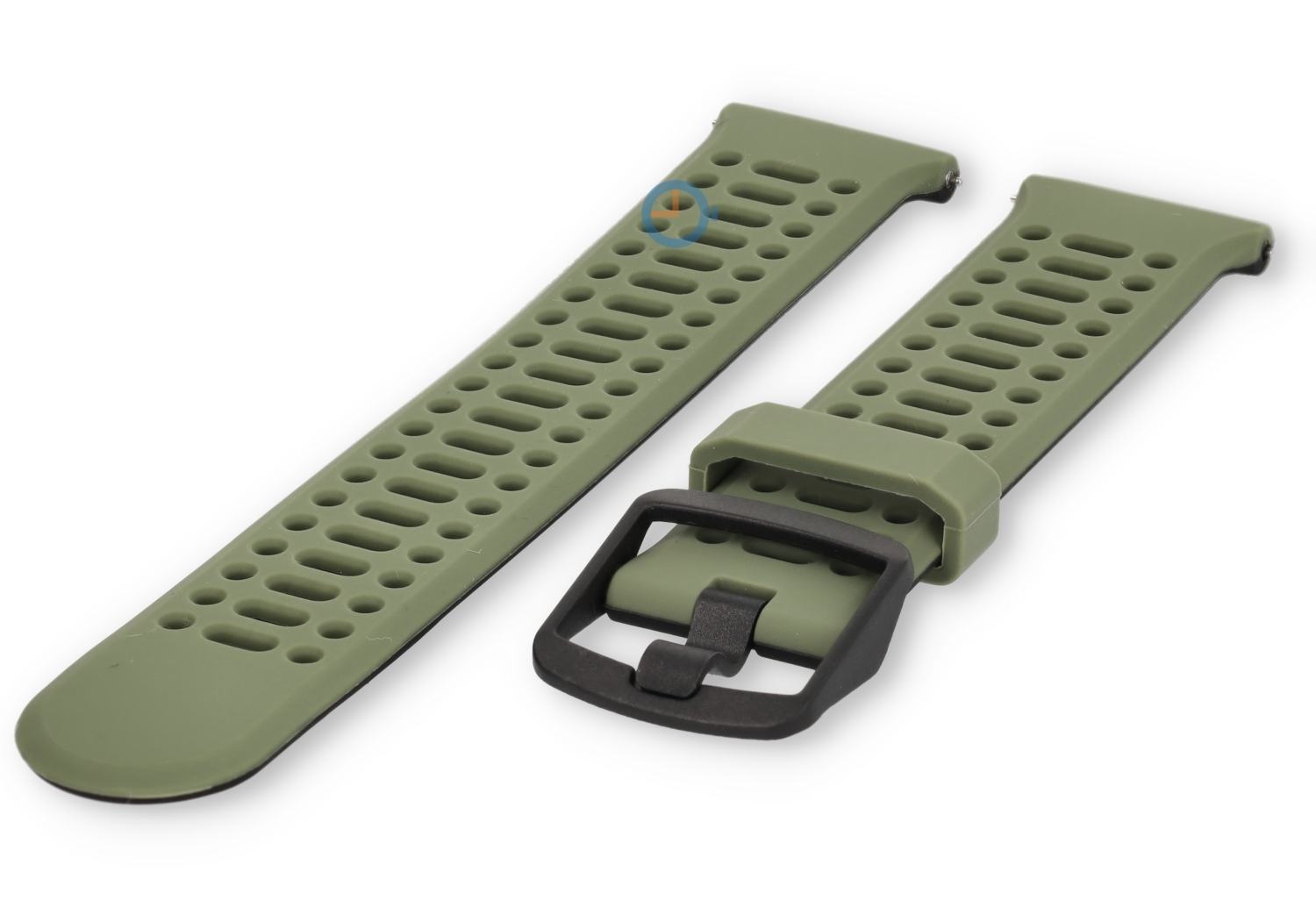 22mm Uhrenarmband Polar Vantage M - grün/schwarz