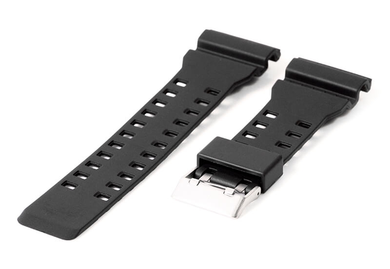 Casio G-Shock GD-100 Uhrenarmband Silikon-schwarz