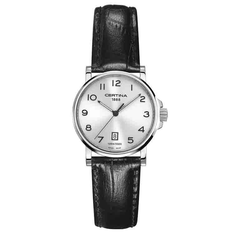 Certina Band C0172101603200A 15/12mm schwarzes Leder