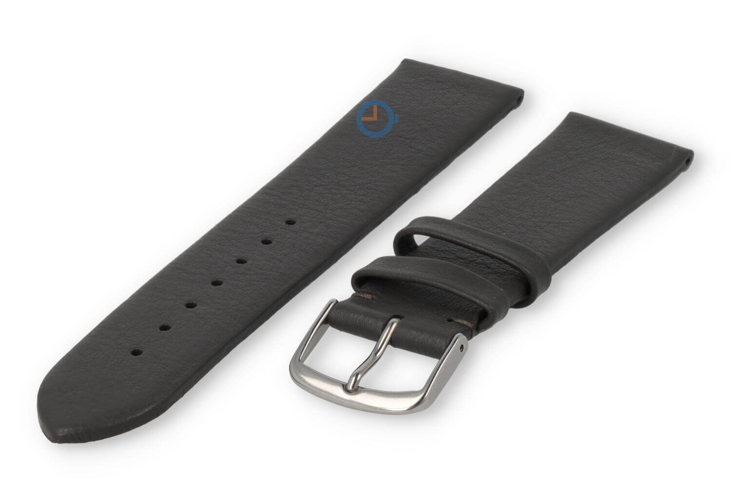 Nahtloses und glattes Uhrenarmband 20mm - dunkelgrau