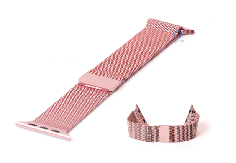 Ersatzband fÃ¼r Apple watch 42mm - MailÃ¤nder Rosa