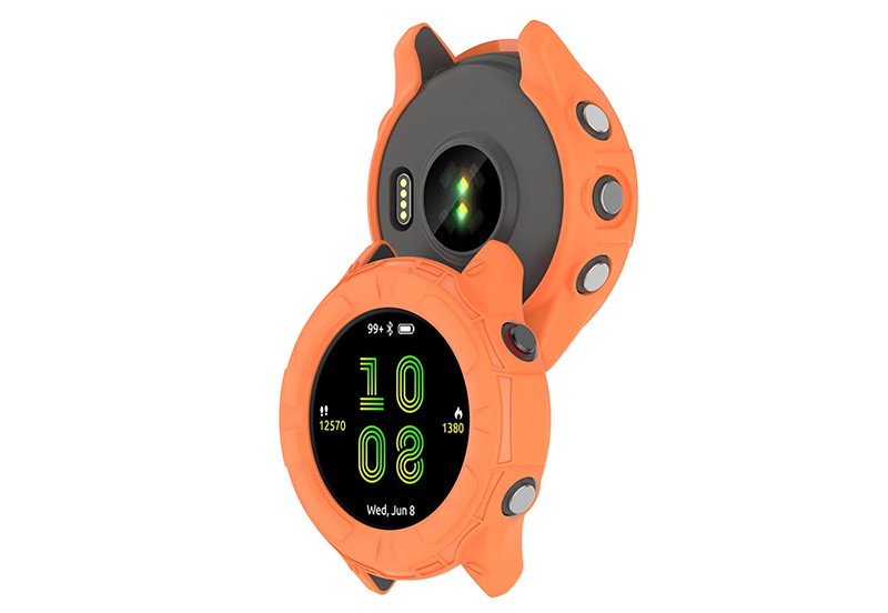 Garmin Forerunner 255 - case - beschermhoesje (oranje)