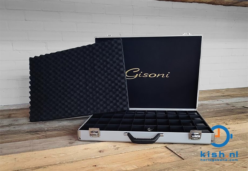 Gisoni Gardo horlogekoffer voor 40 horloges