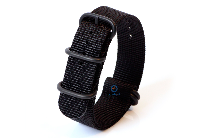 Zulu - Band 24mm schwarz