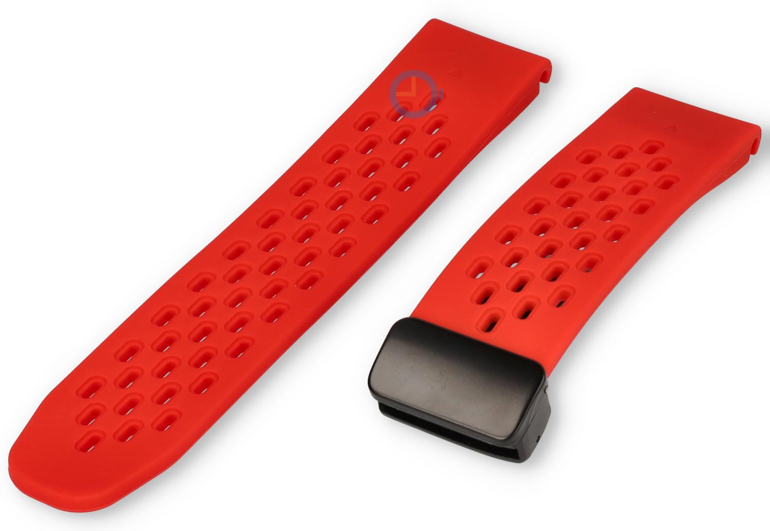 Garmin Fenix 22mm Quick Fit band - rot