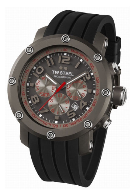 TW Steel Grandeur Tech TW613 XL Uhrenarmband schwarz - 24mm