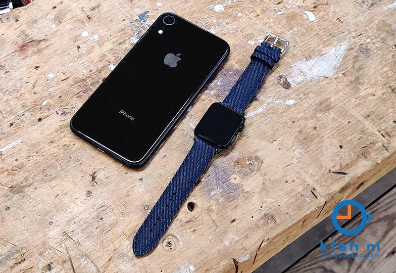 Apple Watch bandje denim donkerblauw - 38/40/41mm