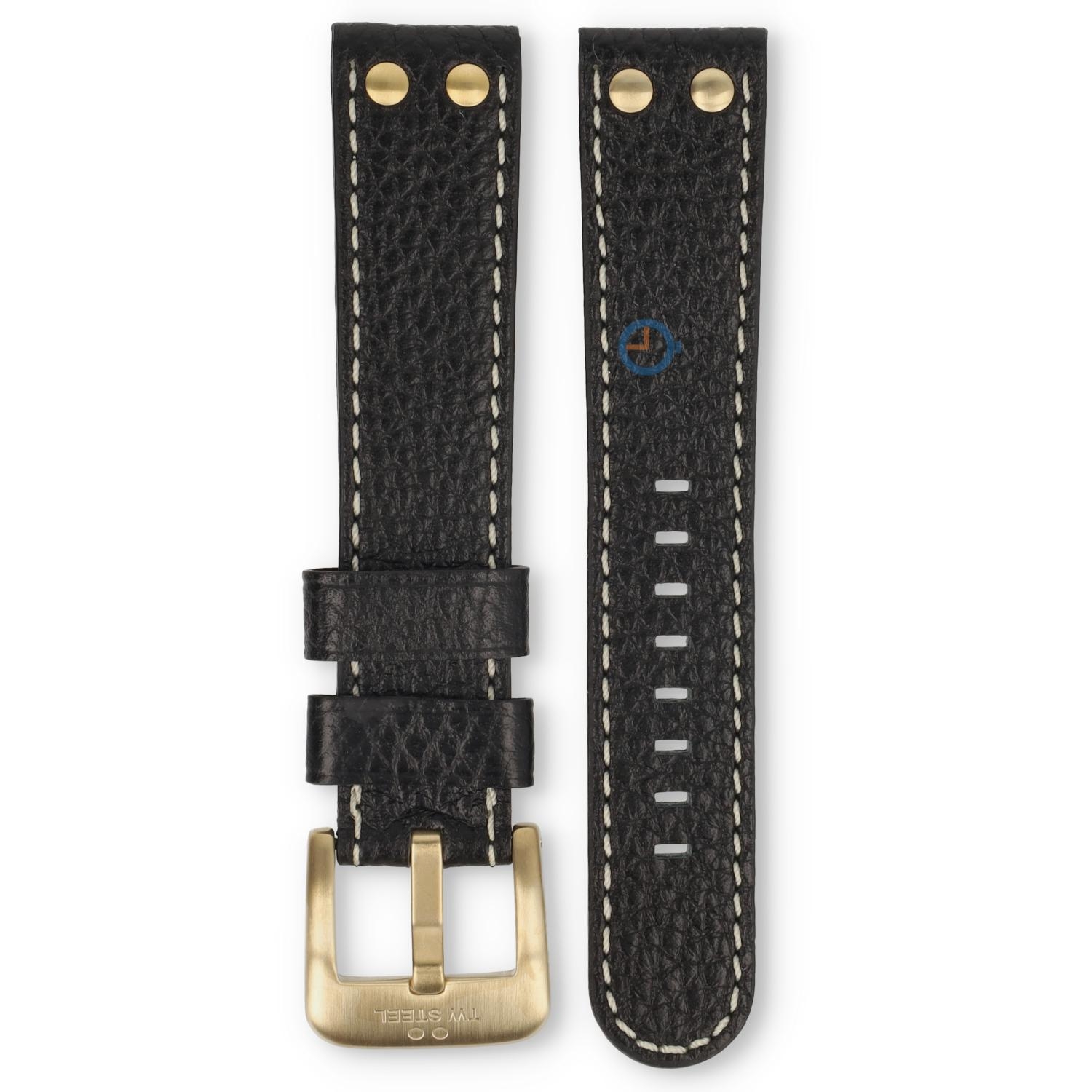 TW Steel Canteen Uhrenarmband TWB25 XL schwarz - 22mm