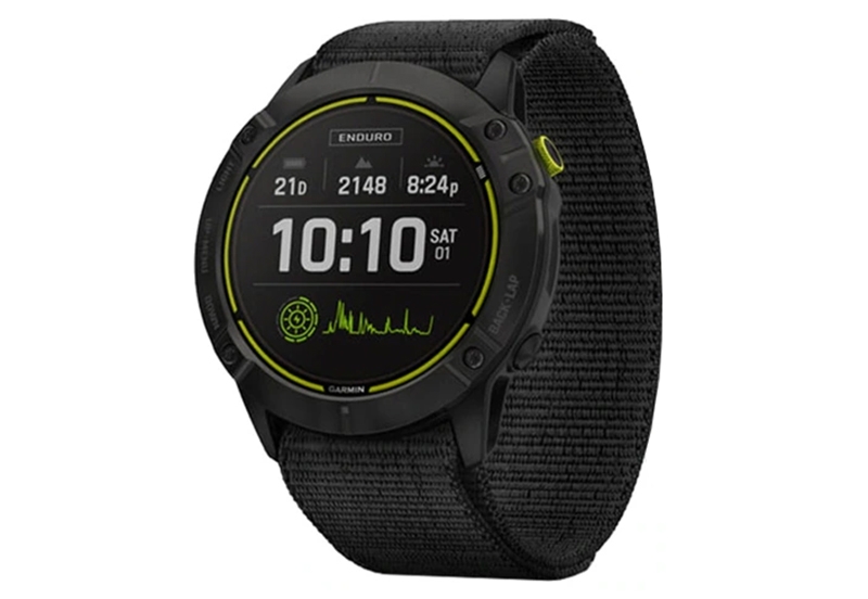 Garmin Fenix 5X/6X/7X Uhrenarmband Nylon schwarz