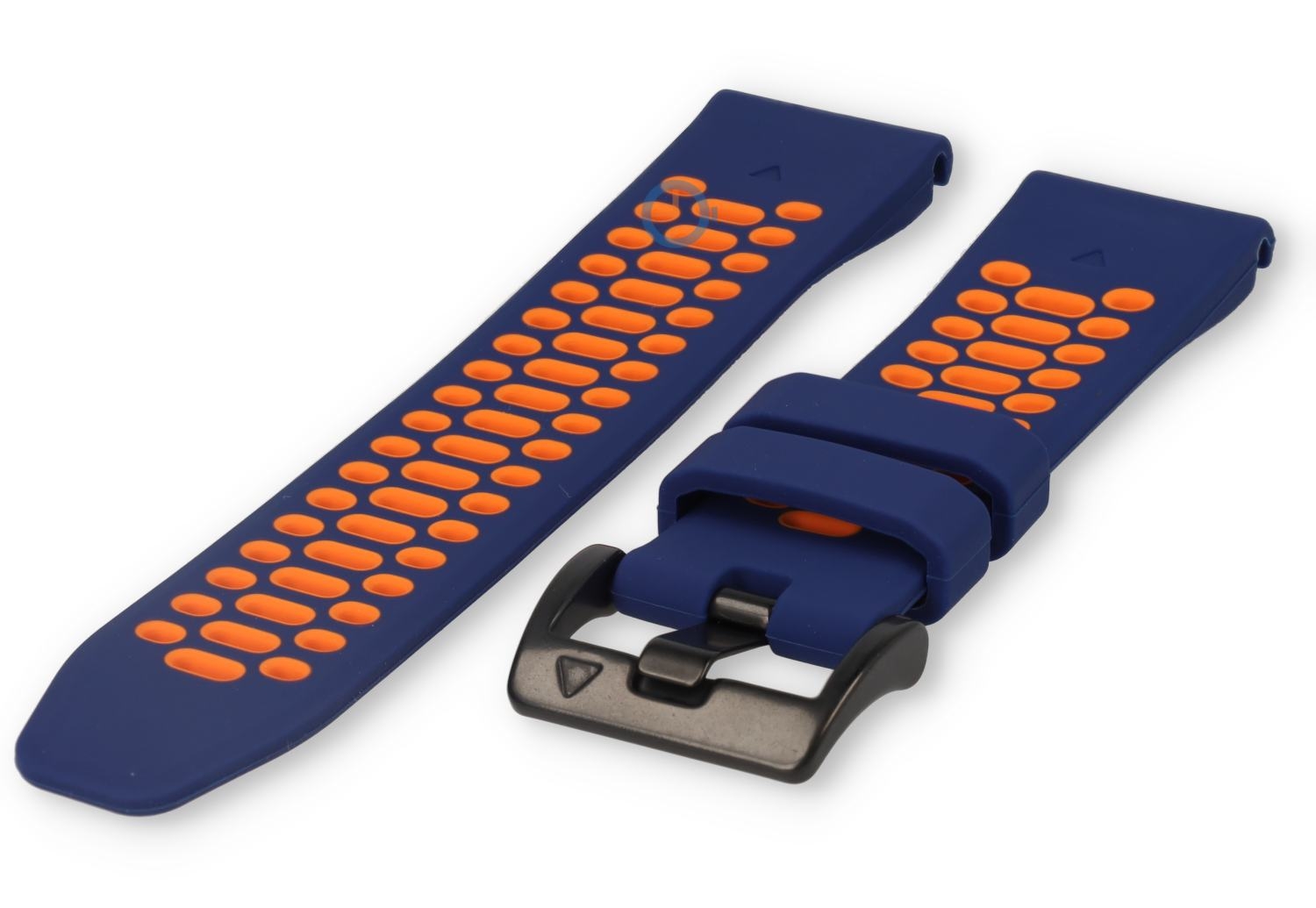 Sport Uhrenarmband Garmin Fenix 8 - 47mm (blau/orange)