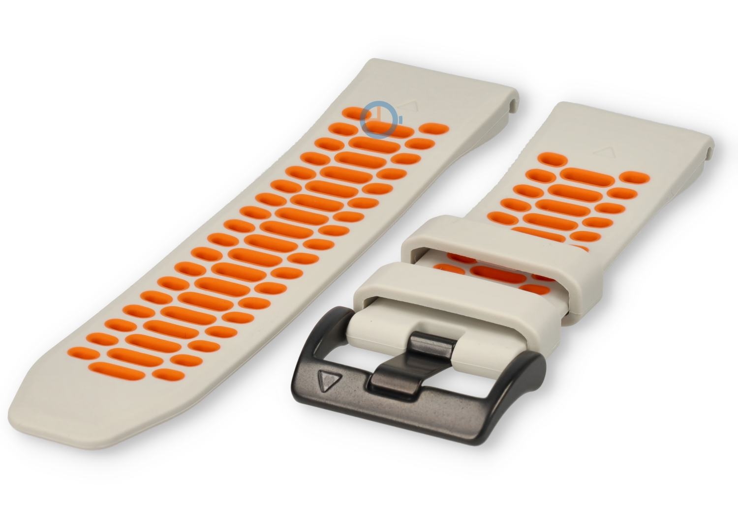 Sport Uhrenarmband Garmin Quatix 7X Pro - 51mm (beige/orange)