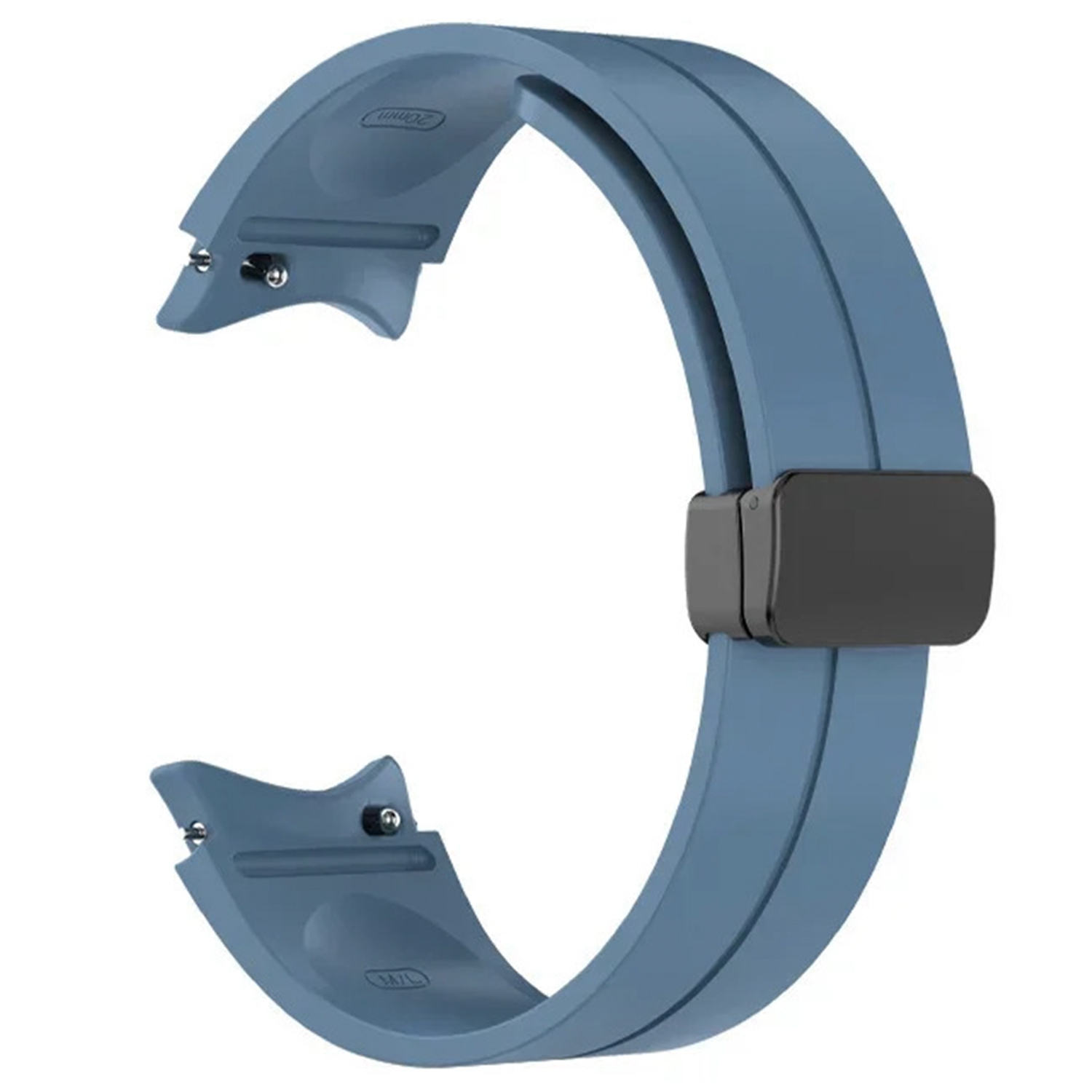 Galaxy Watch6 DornschlieÃŸe Sportband (M/L) - blau