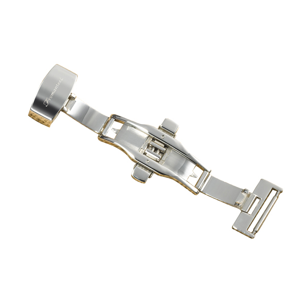 Fromanteel doppelte FaltschlieÃŸe 18mm silber