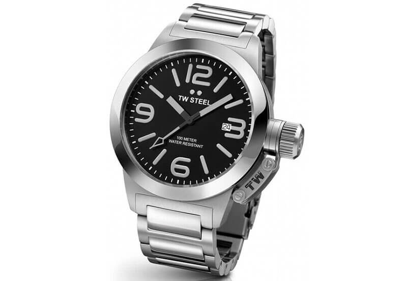 TW Steel Canteen TW300 Uhrenarmband silber - 20mm