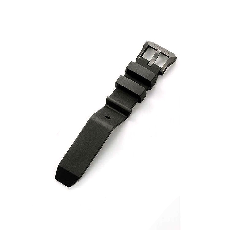 Silikon-Verlängerung 20"mm für Taucheruhren - Schwarz