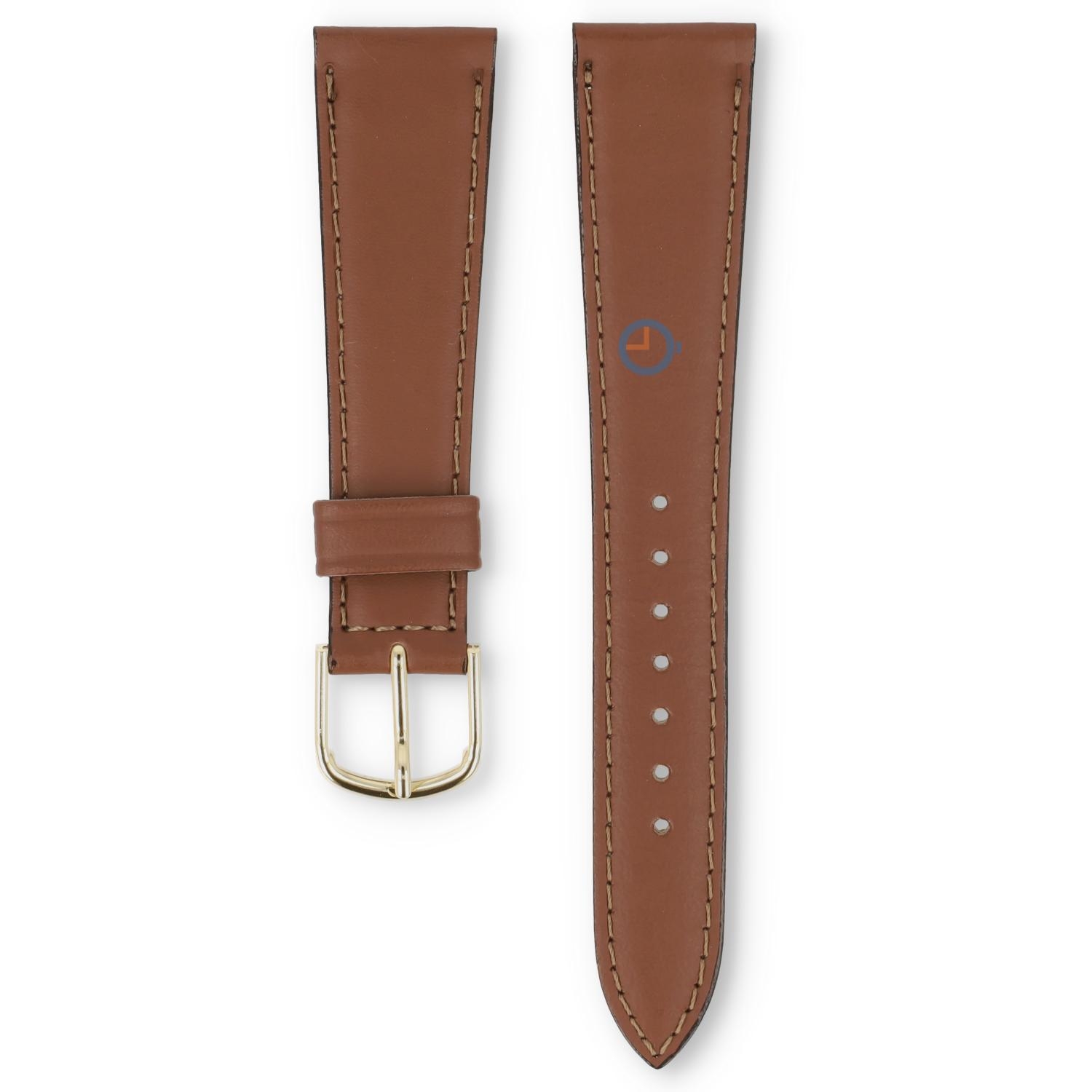 Universal 20mm braunes Leder Uhrenarmband - Seiko